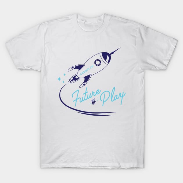 Future of Play - White T-Shirt by cre8play